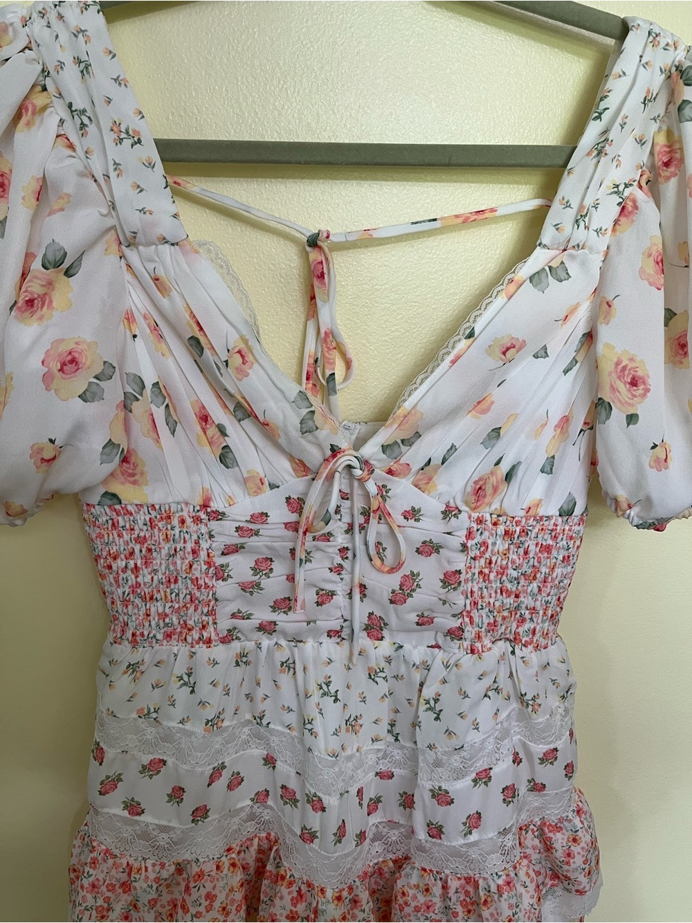 NEW Altar’d State Adley Mixed-Print Mini Dress Size S & M Available NWT - Picture 6 of 16